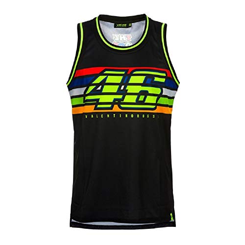 Valentino Rossi Muskelshirt Classic,Unisex,XS-S,Schwarz von Valentino Rossi