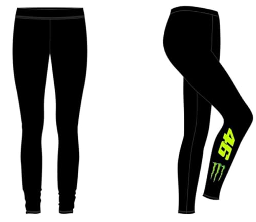 Valentino Rossi Unisex Vr46 Monster Dual Line Hosen, Schwarz, S von Valentino Rossi