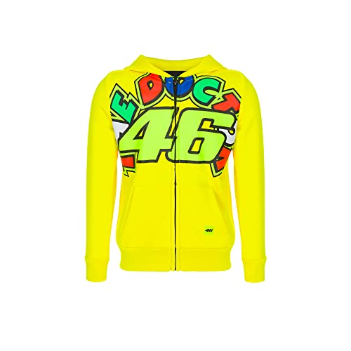 Valentino Rossi Sweatshirt The Doctor,Junge,6/7,Gelb von Valentino Rossi