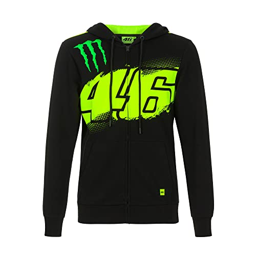 Valentino Rossi Sweatshirt Monster Energy,Mann,M,Schwarz von Valentino Rossi