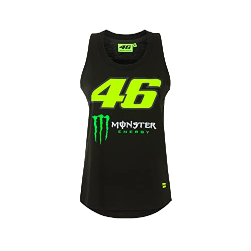 Valentino Rossi Muskelshirt Monster Energy,Frau,XL,Schwarz von Valentino Rossi