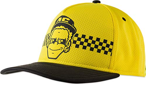 Valentino Rossi Kappe Mit Visier Sun And Moon,Mann,One Size,Ocker von Valentino Rossi