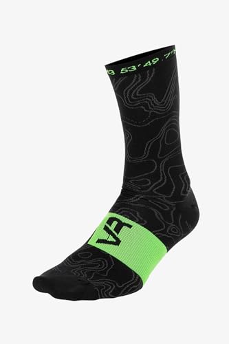 Valentino Rossi VR46 Socken Mtb 15 Cm,L/XL,Schwarz von Valentino Rossi