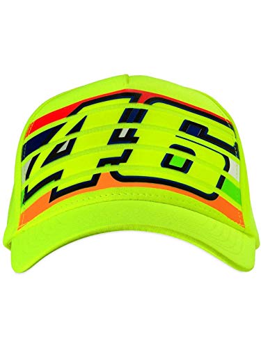 Valentino Rossi Kappe Mit Visier Classic,Mann,One Size,Gelb von Valentino Rossi