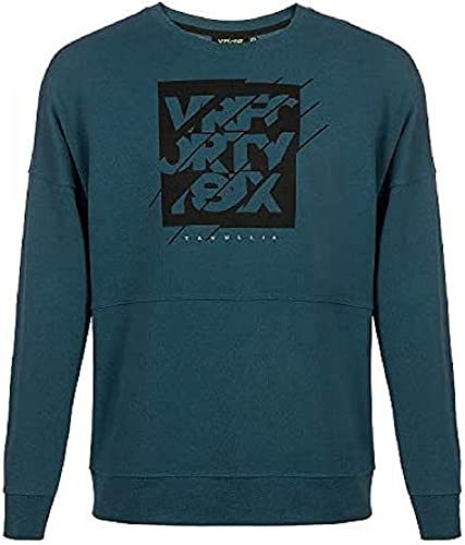Valentino Rossi Herren Vr46 Lifestyle Sweatshirt, Blau/Grün, XS EU Valentino Rossi Herren Vr46 Lifestyle Sweatshirt, Blau/Grün, XS EU von Valentino Rossi