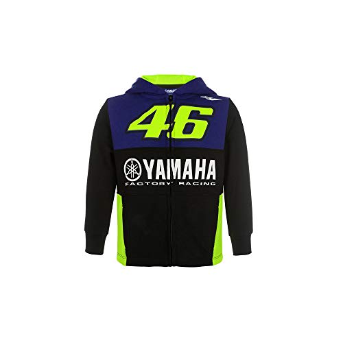 Valentino Rossi Sweatshirt Yamaha VR46,Junge,3/4,Blau von Valentino Rossi