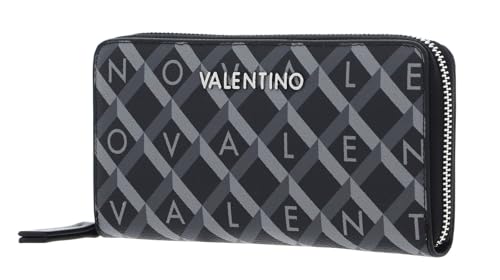 Valentino Barrio VPS7NV155 Zip Around Wallet, Farbe: Schwarz/Mehrfarbig, Schwarz/Mehrfarbig von Valentino