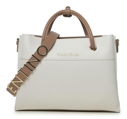 Valentino Damen Alexia Tasche, Bianco/Cuoio Valentino Damen Alexia Tasche, Bianco/Cuoio von Valentino