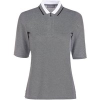 Valiente 2-Tone Pique Halbarm Polo schwarz Valiente 2-Tone Pique Halbarm Polo schwarz von Valiente