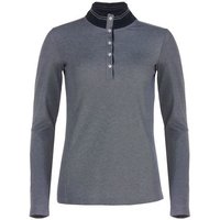 Valiente 2-Tone Pique Thermo Polo Langarm navy Valiente 2-Tone Pique Thermo Polo Langarm navy von Valiente