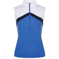 Valiente Colourblock Stehkragen ohne Arm Polo royal Valiente Colourblock Stehkragen ohne Arm Polo royal von Valiente