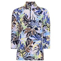 Valiente Druck 1/2 Zip 3/4 Arm Polo fancy Valiente Druck 1/2 Zip 3/4 Arm Polo fancy von Valiente