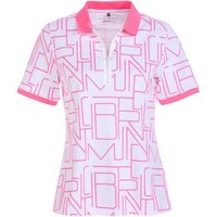 Valiente Druck Pique Halbarm Polo weiß Valiente Druck Pique Halbarm Polo weiß von Valiente