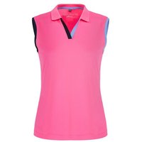 Valiente Farbspiel ohne Arm Polo pink Valiente Farbspiel ohne Arm Polo pink von Valiente