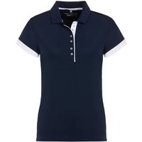 Valiente Funktions Halbarm Polo navy von Valiente