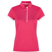 Valiente Funktions Halbarm Polo pink von Valiente