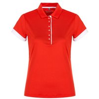 Valiente Funktions Halbarm Polo rot von Valiente