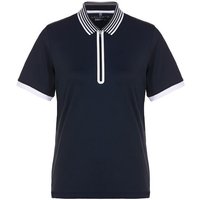 Valiente Funktions Pique Halbarm Polo navy von Valiente