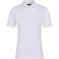 Valiente Funktions Pique Halbarm Polo weiß von Valiente