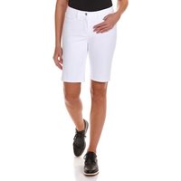 Valiente ROSE Nylon-Stretch Bermuda Hose weiß von Valiente