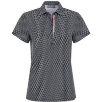 Valiente Rueckenfalte und Druck Halbarm Polo fancy Valiente Rueckenfalte und Druck Halbarm Polo fancy von Valiente