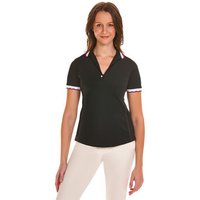 Valiente Spezial Tiping Kragen Halbarm Polo schwarz Valiente Spezial Tiping Kragen Halbarm Polo schwarz von Valiente
