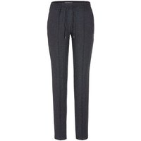 Valiente Stretch Jogpants mit Biese Hose lang kariert von Valiente