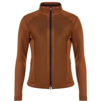 Valiente Struktur Techno Jacke Stretch braun von Valiente