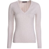 Valiente Zopf Pullover Strick beige Valiente Zopf Pullover Strick beige von Valiente