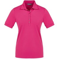 Valiente basic polo Halbarm Polo rosa von Valiente