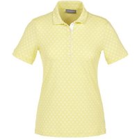 Valiente dot polo Halbarm Polo gelb von Valiente