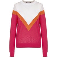 Valiente mesh Pullover Strick pink von Valiente