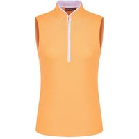 Valiente polo w/o sleeves ohne Arm Polo orange von Valiente