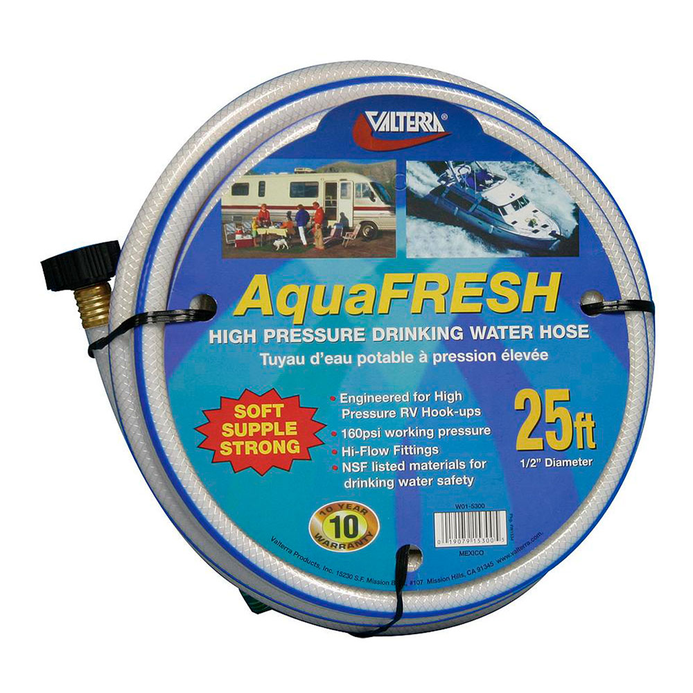 Valterra Aquafresh Drinking Water Hose 7.6 M Silber 15.8 mm Valterra Aquafresh Drinking Water Hose 7.6 M Silber 15.8 mm von Valterra