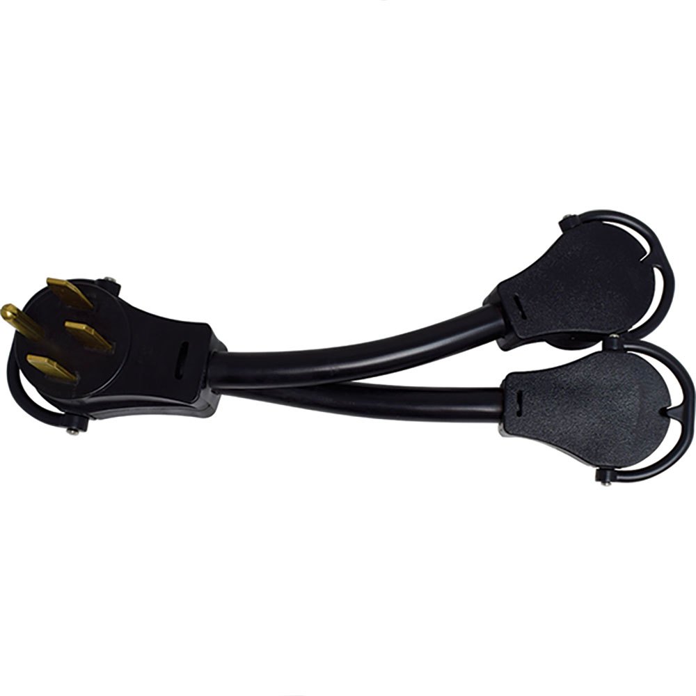 Valterra Y Adapter 50a Schwarz Valterra Y Adapter 50a Schwarz von Valterra