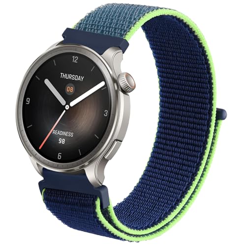 Vancle für Amazfit Balance 46mm Armband Herren Damne, 22mm Leicht und weich Nylon Ersatzarmband Quick Release Armbänder für Amazfit GTR 3 Pro/GTR 3/Amazfit GTR 4/Amazfit Cheetah Uhrenarmband Vancle für Amazfit Balance 46mm Armband Herren Damne, 22mm Leicht und weich Nylon Ersatzarmband Quick Release Armbänder für Amazfit GTR 3 Pro/GTR 3/Amazfit GTR 4/Amazfit Cheetah Uhrenarmband von Vancle