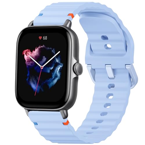Vancle für Amazfit GTR Mini/Amazfit GTS 4 Mini/Amazfit GTS 2 Mini Uhrenarmband Damen Herren, Bunte Stiche Sililkon Ersatzarmbänder für Amazfit Armband 20mm Flexibel Sport Silikon Armbänder Vancle für Amazfit GTR Mini/Amazfit GTS 4 Mini/Amazfit GTS 2 Mini Uhrenarmband Damen Herren, Bunte Stiche Sililkon Ersatzarmbänder für Amazfit Armband 20mm Flexibel Sport Silikon Armbänder von Vancle