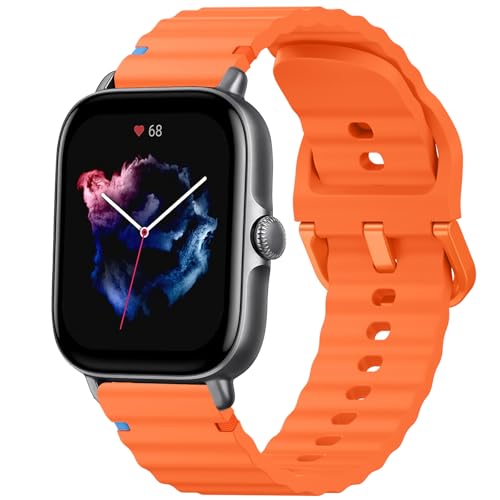 Vancle für Amazfit GTR Mini/Amazfit GTS 4 Mini/Amazfit GTS 2 Mini Uhrenarmband Damen Herren, Bunte Stiche Sililkon Ersatzarmbänder für Amazfit Armband 20mm Flexibel Sport Silikon Armbänder Vancle für Amazfit GTR Mini/Amazfit GTS 4 Mini/Amazfit GTS 2 Mini Uhrenarmband Damen Herren, Bunte Stiche Sililkon Ersatzarmbänder für Amazfit Armband 20mm Flexibel Sport Silikon Armbänder von Vancle