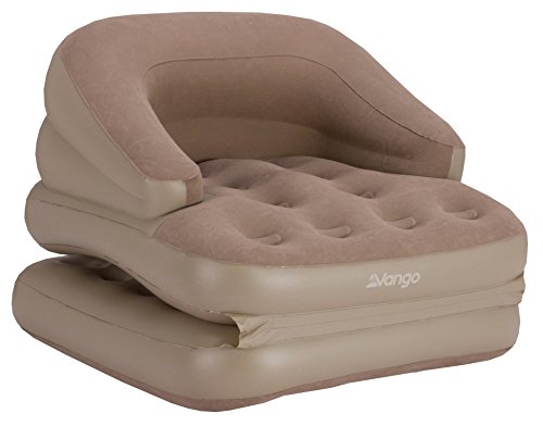 Vango Aufblasbares Einzelsofa/ -Bett, Farbe Muskat, One Size Vango Aufblasbares Einzelsofa/ -Bett, Farbe Muskat, One Size von Vango
