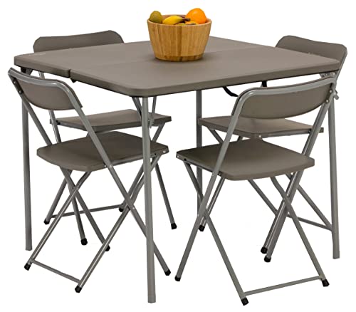 Vango Woodland Tisch Und Stuhl Set, Grey, Std Vango Woodland Tisch Und Stuhl Set, Grey, Std von Vango