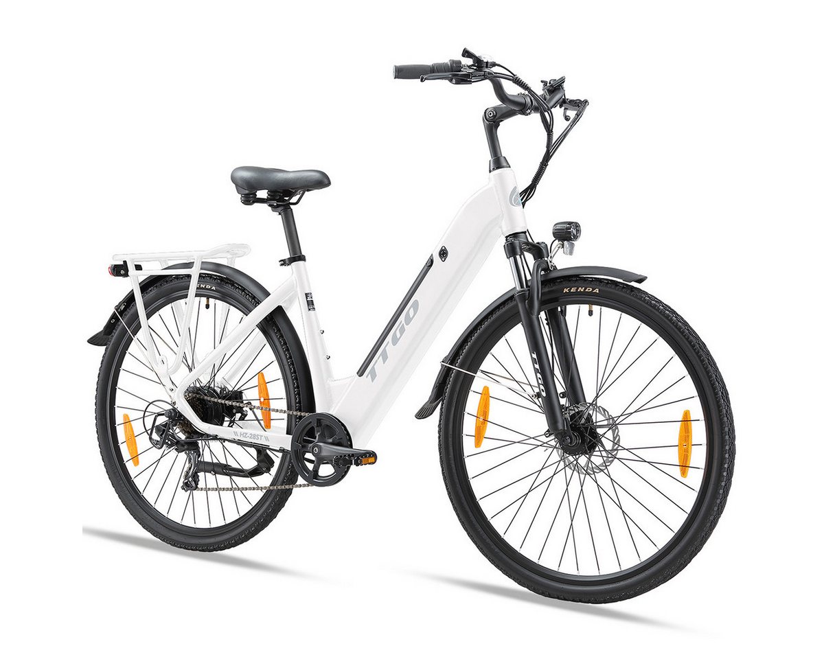 Vankel E-Bike Cityrad M10 E-Cityrad 7 Gang Shimano Schaltwerk, 450Wh E-bike mit Heckmotor, SHIMANO Shimano Schaltwerk, Kettenschaltung, Heckmotor, 450 Wh, Citybike mit 36V 12,5Ah Akku, Kettenschaltung, 27,5 Zoll City-Reifen Vankel E-Bike Cityrad M10 E-Cityrad 7 Gang Shimano Schaltwerk, 450Wh E-bike mit Heckmotor, SHIMANO Shimano Schaltwerk, Kettenschaltung, Heckmotor, 450 Wh, Citybike mit 36V 12,5Ah Akku, Kettenschaltung, 27,5 Zoll City-Reifen von Vankel