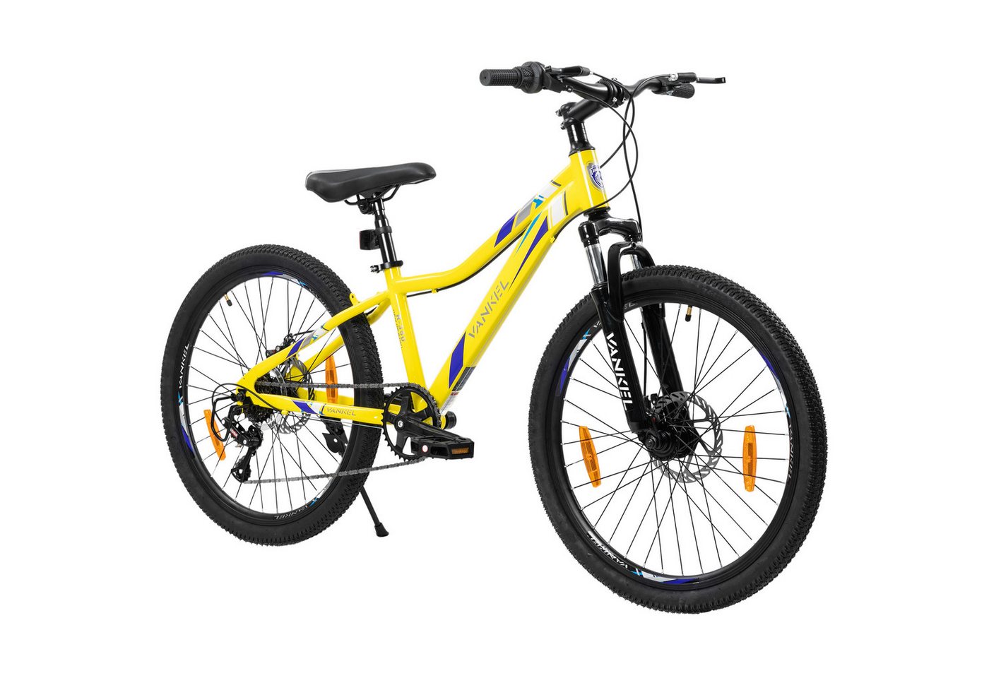 Vankel Mountainbike 24 Zoll Jungen Mädchen Kinderrad 6 Gang Schaltung Kettenschaltung, 6 Gang SL-RSS006-6W Schaltwerk, Kettenschaltung, Kinderfahhrad, Kettenschaltung, Fahrrad für Jungs, Scheibenbremsen Vankel Mountainbike 24 Zoll Jungen Mädchen Kinderrad 6 Gang Schaltung Kettenschaltung, 6 Gang SL-RSS006-6W Schaltwerk, Kettenschaltung, Kinderfahhrad, Kettenschaltung, Fahrrad für Jungs, Scheibenbremsen von Vankel
