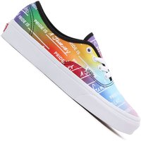 Vans Authentic Pride Rainbow True White von Vans