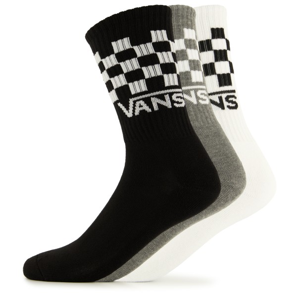 Vans - Classic Check Crew - Multifunktionssocken Gr 9,5-13 schwarz von Vans