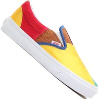 Vans Classic Slip-On Pride Patchwork True White von Vans