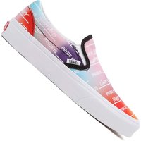 Vans Classic Slip On Pride Rainbow True White Vans Classic Slip On Pride Rainbow True White von Vans