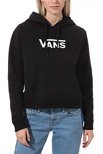 Vans Flying V Ft Boxy Hoodie - Black Größe: S Farbe: BLK von Vans