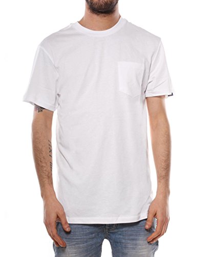 Vans Herren T Shirt M Everyday Pocket Tee, White, M, VS2SWHT von Vans