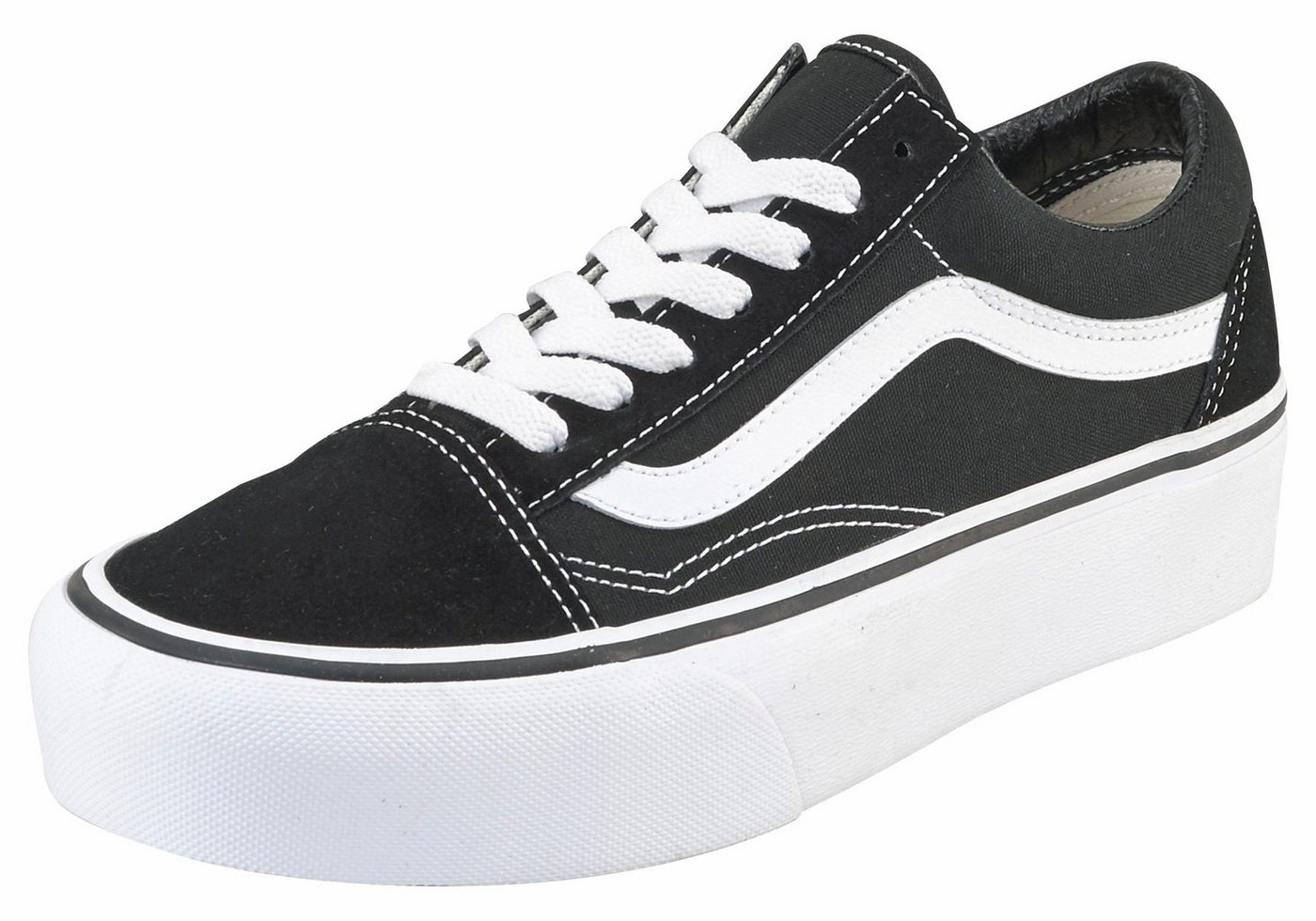 Vans Old Skool Platform Plateausneaker aus textilem Canvas-Material Vans Old Skool Platform Plateausneaker aus textilem Canvas-Material von Vans