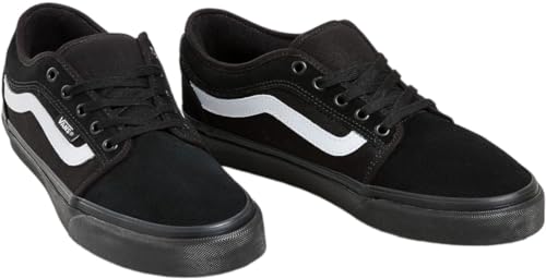 Vans Skate Chukka Low SIDESTRIPE Schuh 2025 Black/Black/White, 45 von Vans